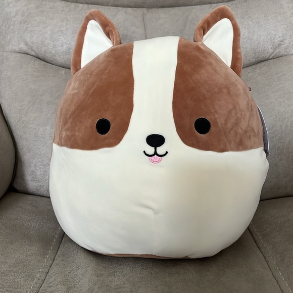 🐕Squishmallows Reginald the Corgi Dog 12”! NWT - Picture 3 of 5